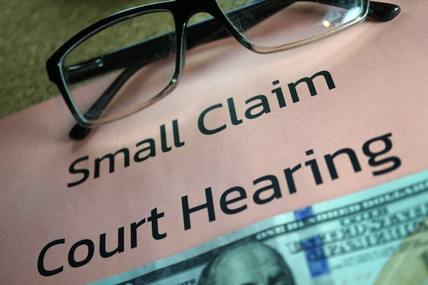 Close up shot of small claim court - OC Paralegal document preparation.